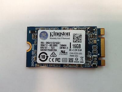 Kingston 16ghb Disque SSD Chromebook Mémoire RBU-SNS4151S3/16G Testé Bon 
