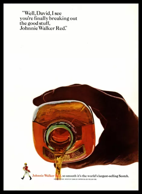1966 JOHNNIE WALKER Scotch David Is Finally Breaking Out The Good Stuff ...