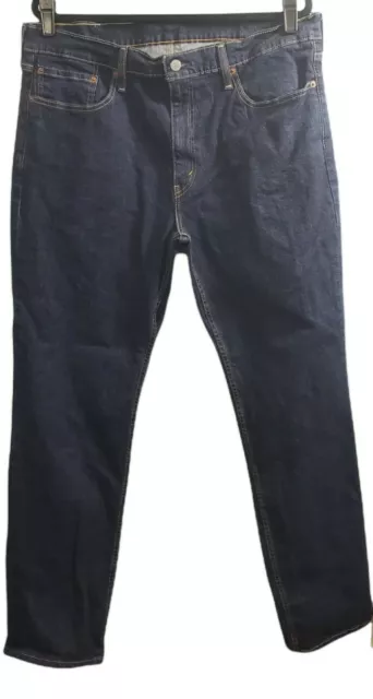 Levi's 541 Jeans 38 X 34 Athletic Tapered Fit Stretch Cotton Blend Dark Rinse