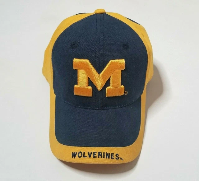 VTG Starter Michigan Wolverines Strapback Hat Cap One Size Adult Mens Womens UM