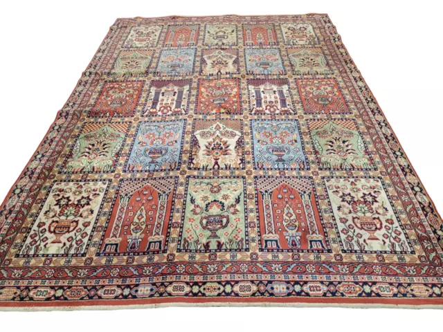 Wunderschöner Gewebter Orientteppich Felder Moud 330x240cm - carpet rug