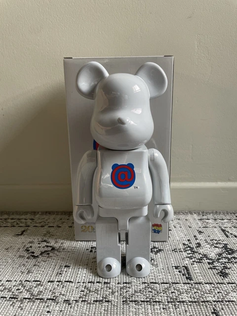 Medicom Toy Be@rbrick 1st Model 20th Anniversary Chrome 400% - Neuf