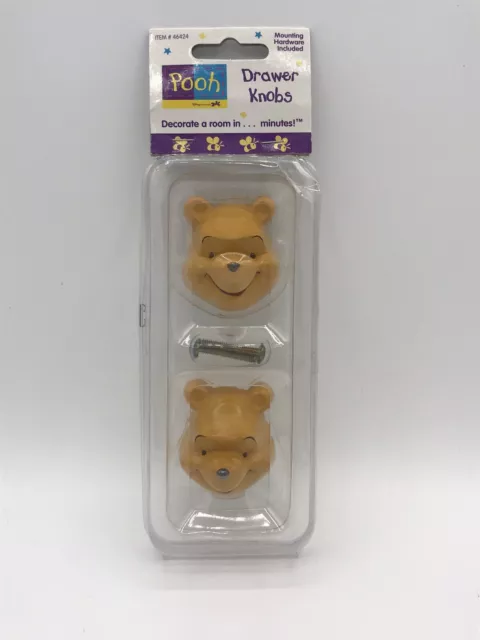 New Disney Pooh From Winnie The Pooh Drawer Pull Drawer Knobs Set Of 2