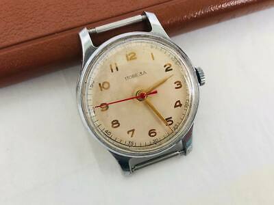 Pobeda 1 MChZ Vintage Soviet Mechanical  Wristwatch Made in USSR Original