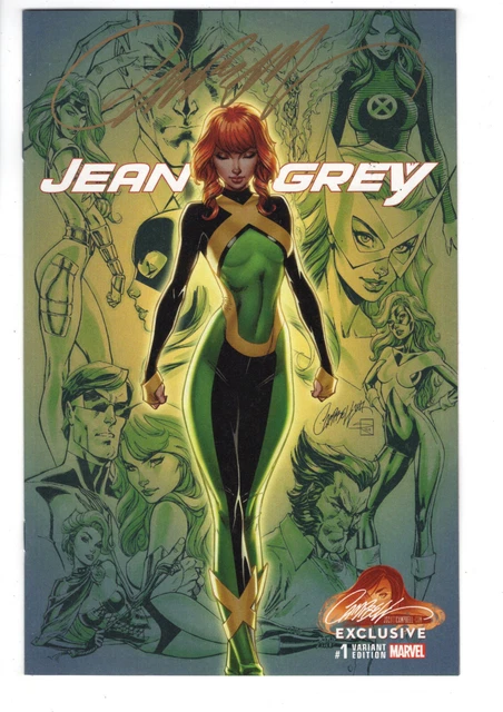 Jean Grey #1 (2017) - Grade Nm - Jscottcampbell.com A Variant Signed W/ Coa!