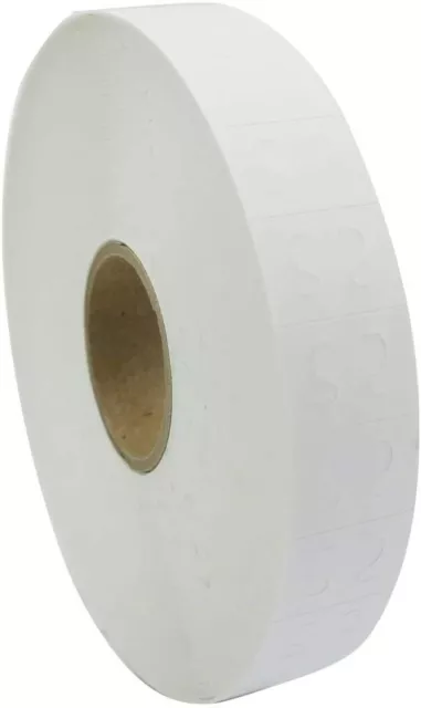 Amram 1 Line Blank Price & Date Gun Labels White 1 Sleeve 25,000 Labels