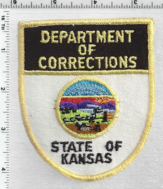 Department of Corrections Police (Kansas) 1st Issue Shoulder Patch