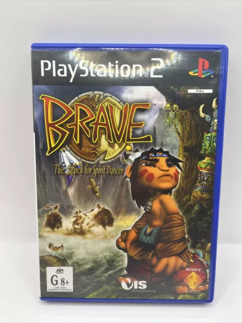 SONY PLAYSTATION 2 Brave The Search For Spirit Dancer PS2 Game