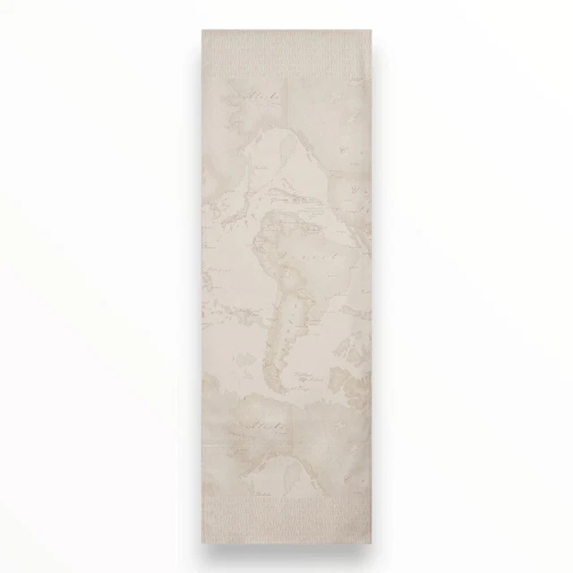 Camino de mesa de algodón Prima Classe 50x150 cm marfil