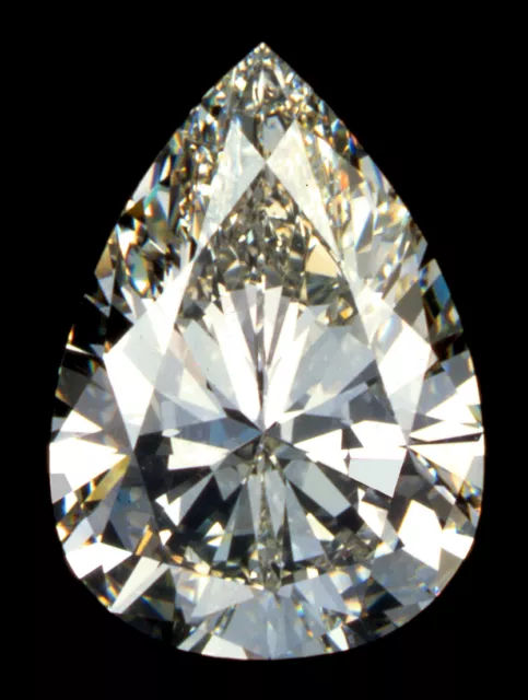 7 ct Pear Vintage Top Russian Quality CZ Extra Brilliant 17x11 mm