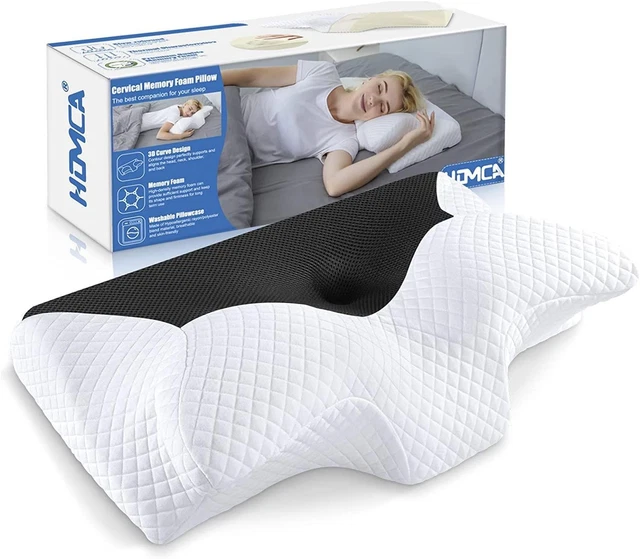 Sleeping Orthopedic Memory Foam Pillow Contour Ergonomic Cervical Neck Support