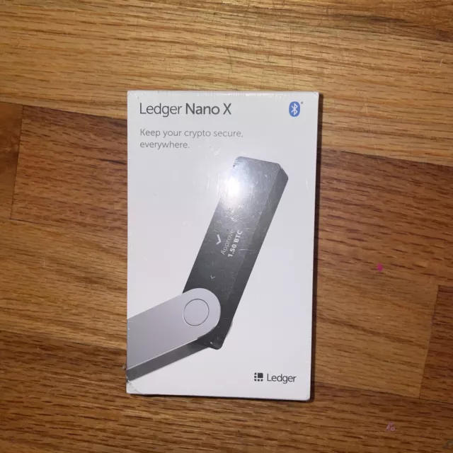 Ledger Nano X Cryptocurrency Hardware Wallet