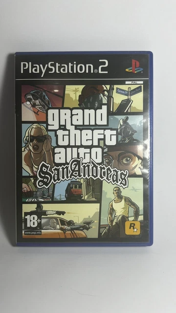 Gta san hot sale andreas playstation