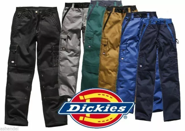 DICKIES IN30030 Industry 300 Two-Tone Mens Work Trousers Cargo Pant CLEARANCE