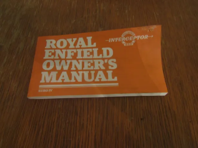 royal enfield interceptor 650 2019 owners manual