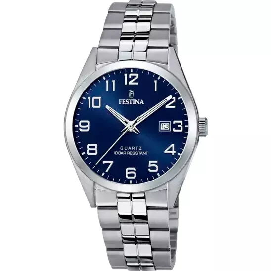 Orologio solo tempo uomo ragazzo FESTINA  F20437/3 quadrante blu € 79...