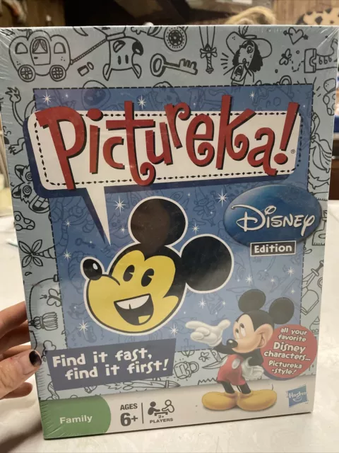 NEW Pictureka Disney Edition 2009 Hasbro Parker Brothers Family Game - Sealed