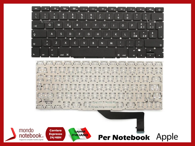 Tastiera Notebook APPLE Macbook Pro Retina 15" A1398 (2012) Tastiera Notebook APPLE Macbook Pro Retina 15" A1398 (2012)