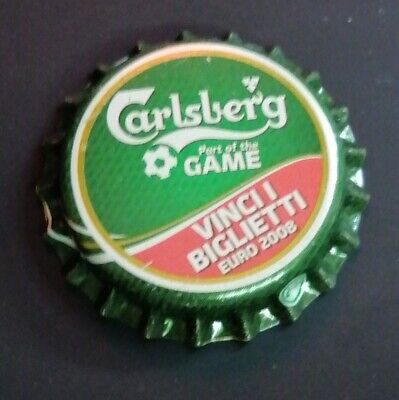 02623 TAPPO CORONA CROWN CAP CHAPA KRONKORKEN CAPSULE BIRRA CARLSBERG ITALIA 02623 TAPPO CORONA CROWN CAP CHAPA KRONKORKEN CAPSULE BIRRA CARLSBERG ITALIA