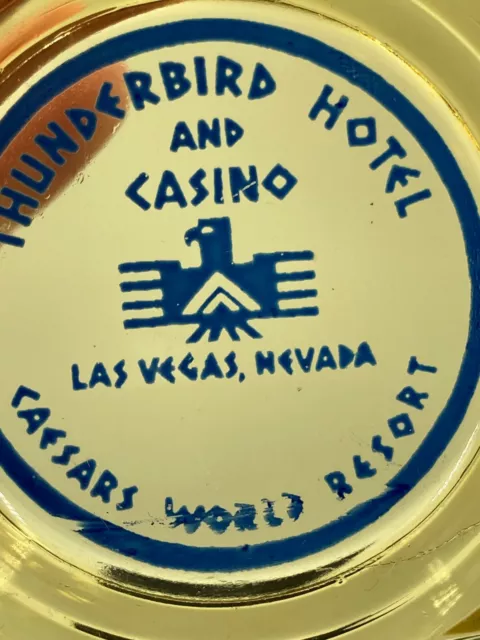 Thunderbird Hotel Casino Las Vegas Caesars Resort Vintage Chic Ashtray Retro