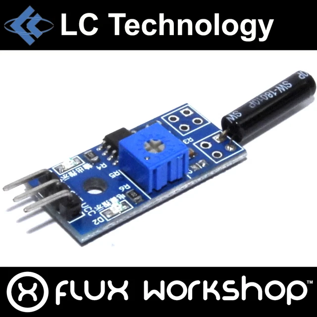 5pcs LC Technology Vibration Sensor LC-393-2 Spring Arduino Pi Flux Workshop