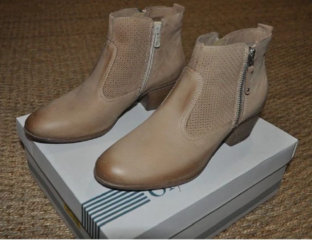 BOTTINES LOW BOOTS à TALONS - PIER ONE - 38 - NEUVES