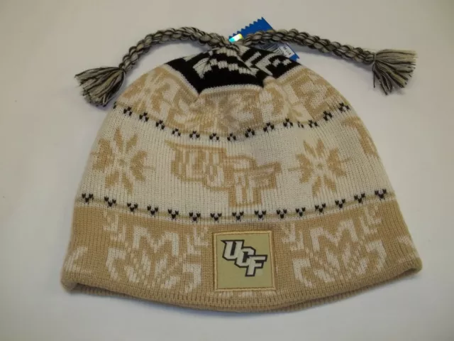 NCAA University of Central Florida Knit Hat By Adidas - Adult OSFA - New