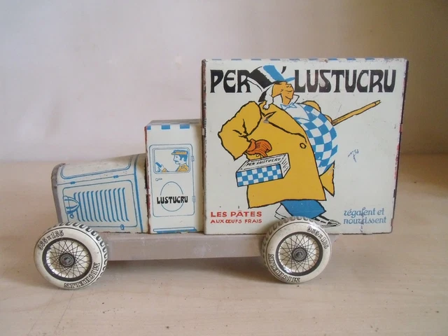 RARE CAMION RÉCLAME GONDOLO Maquette Carton Publicitaire Biscuits Balto