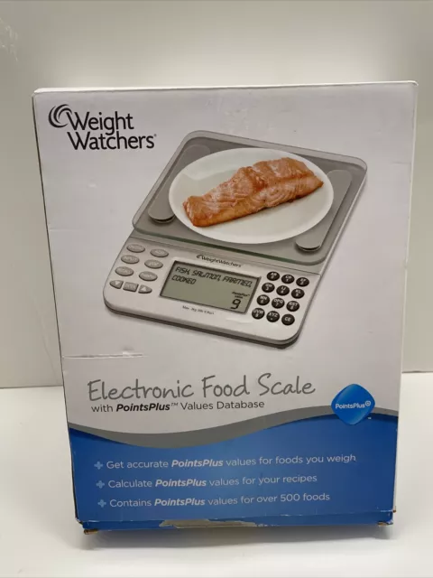 Escala electrónica de alimentos Weight Watchers con base de datos de valores PointsPlus