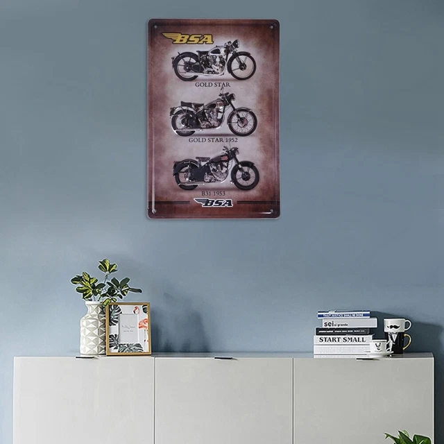 Okzident Retro Plaque Wall Decor für Bar Pub Küche Hause Vintage Metall Poster P