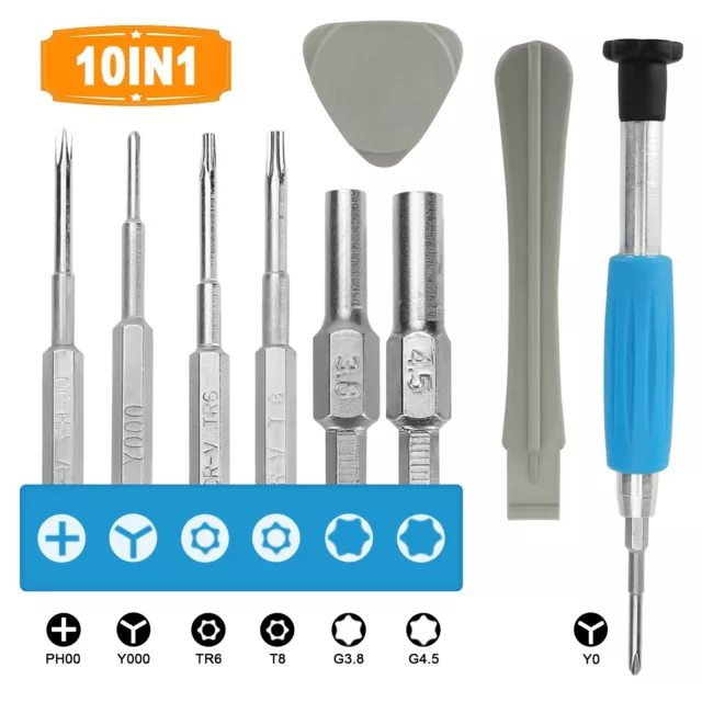 10x Triwing Screwdriver Repair Tool Kit for Nintendo N64 NES SNES Sega Game Boy