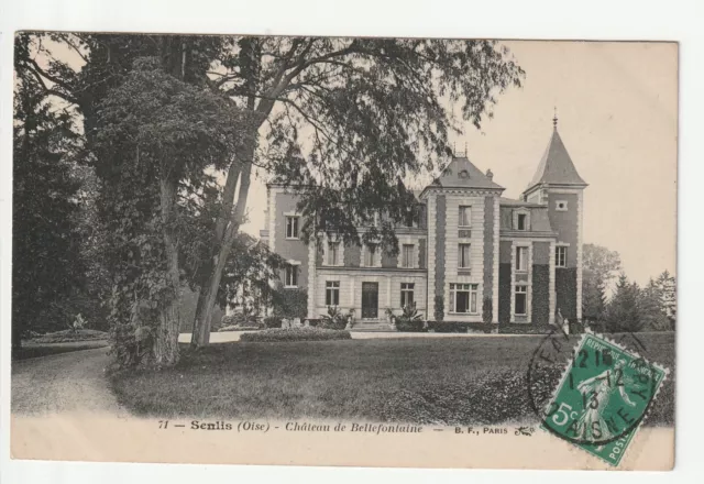 SENLIS - Oise - CPA 60 - le Chateau de Bellefontaine