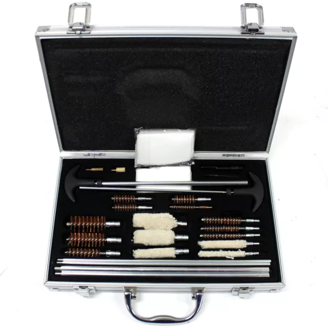 123pc Pro Universal Gun Cleaning Kit for Pistol Rifle Shotgun Firearm Cleaner