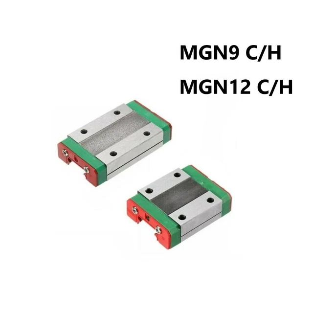 Robuster Linearführungsschieber 1 Stck. für 9 mm und 12 mm Schienen MGN12C/H M