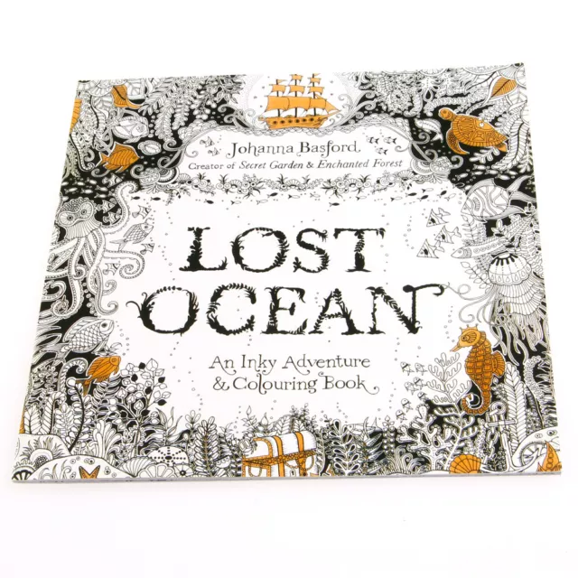 Lost Ocean Drawing Coloring Book Graffiti Books Adult Painting Children New