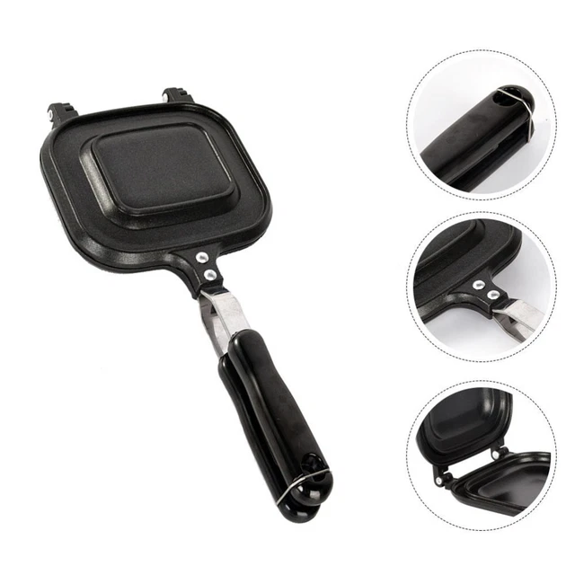 Antihaft-Tortillas Sandwich Maker Pfanne Waffel Pfannkuchen Snack Bratpfanne