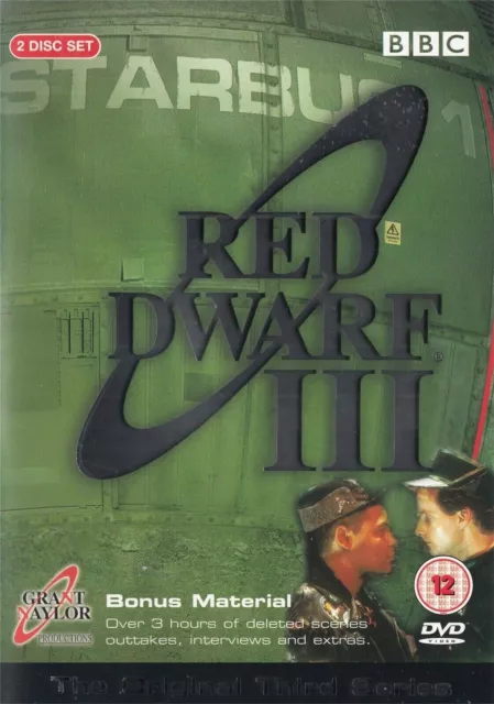 Red Dwarf Series 3 - Chris Barrie, Craig Charles (BBC) - NEW Region 2 DVD
