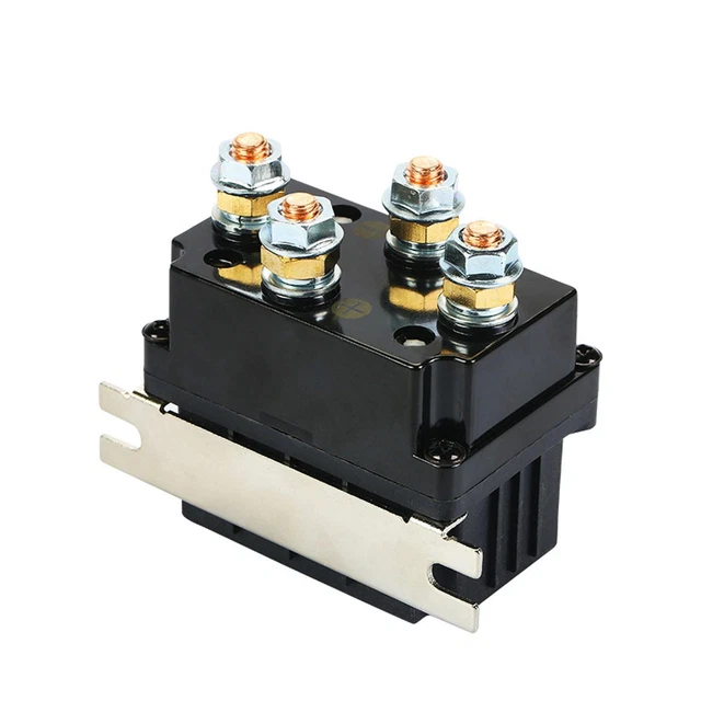 Ej.Life Relè solenoide di controllo verricello di ricambio 4 terminali 72631 12V