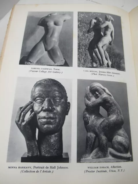 OLIVER W. LARKIN ART ET VIE EN AMERIQUE 1952 Illustré ARCHITECTURE SCULPTURE