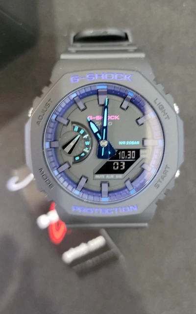 Casio 5611 Module Led Display CASIO G-SHOCK 5611 Orologio da uomo blu GA2100VB-1A EUR 59,55 - PicClick IT