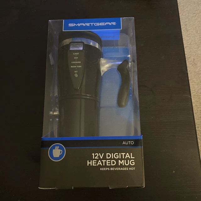 Smartgear 12V Digital Heated Mug New