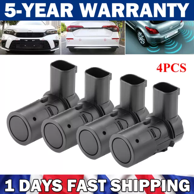 4X Front Rear PDC Reverse Parking Sensor For Ford Focus Galaxy Mondeo Kuga C-Max