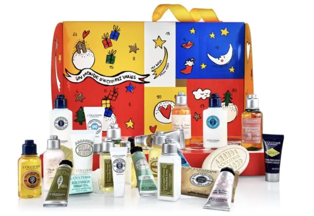 LOccitane & Castelbajac Traumkalender klassischer Adventskalender gefaltete Box