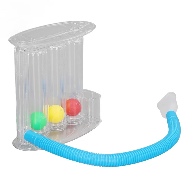 Deep Breathing Exerciser 3 Balls Deep Breathing Lung Exerciser Washable