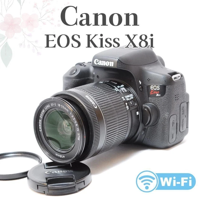 CANON EOS KISS X9i DSLR Camera with 18-55mm and 75-300mm Lenses
