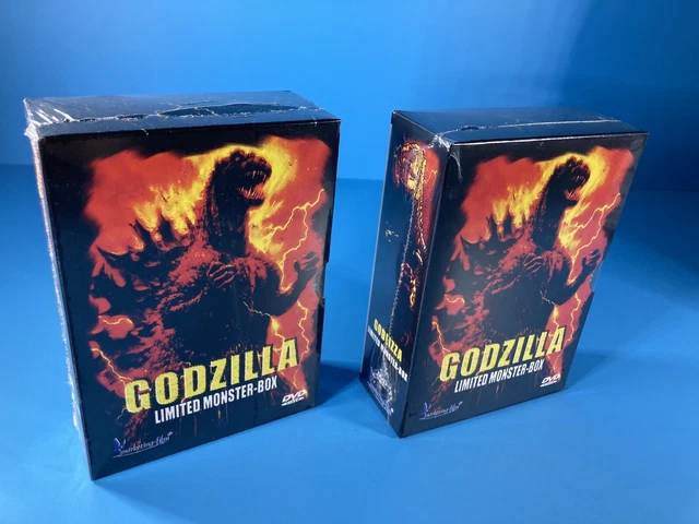 GODZILLA 2X LIMITED Monster Box auf DVD - SAMMLERBOX 1+2 im Spar Set ...