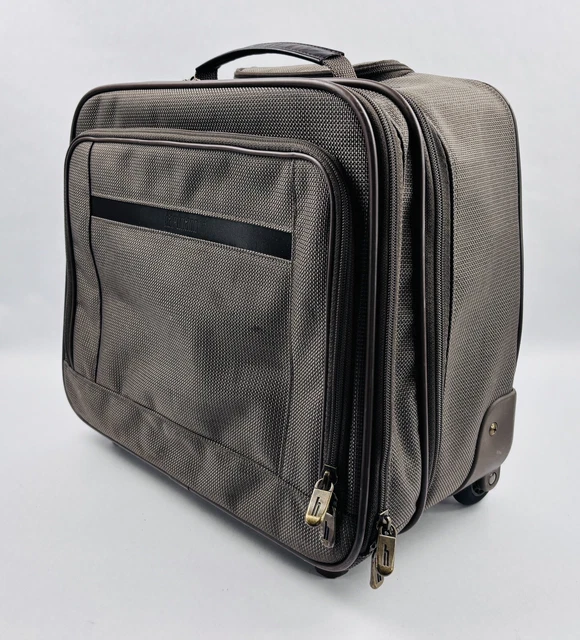 HARTMANN BROWN BALLISTIC Nylon Rolling Briefcase Laptop Bag Mobile ...