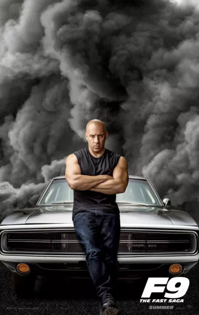 379400 Fast and the Furious 9 movie Vin Diesel WALL PRINT POSTER AU