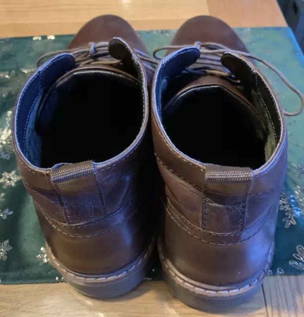WAXY FINISH LEATHER Chukka Boots - NEXT. Size 9 £10.00 - PicClick UK