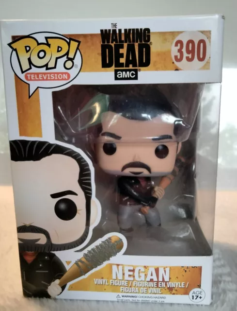 Funko Pop! Negan With Lucille (The Walking Dead), 390, 2016, Vaulted NIB